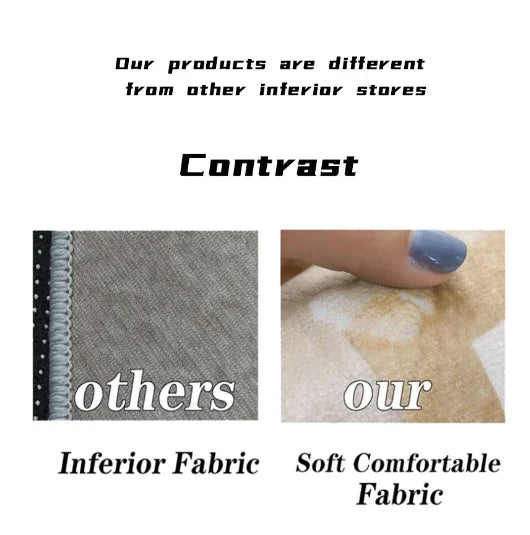 Modern Golden Luxury Carpet Large Living Room Decoration