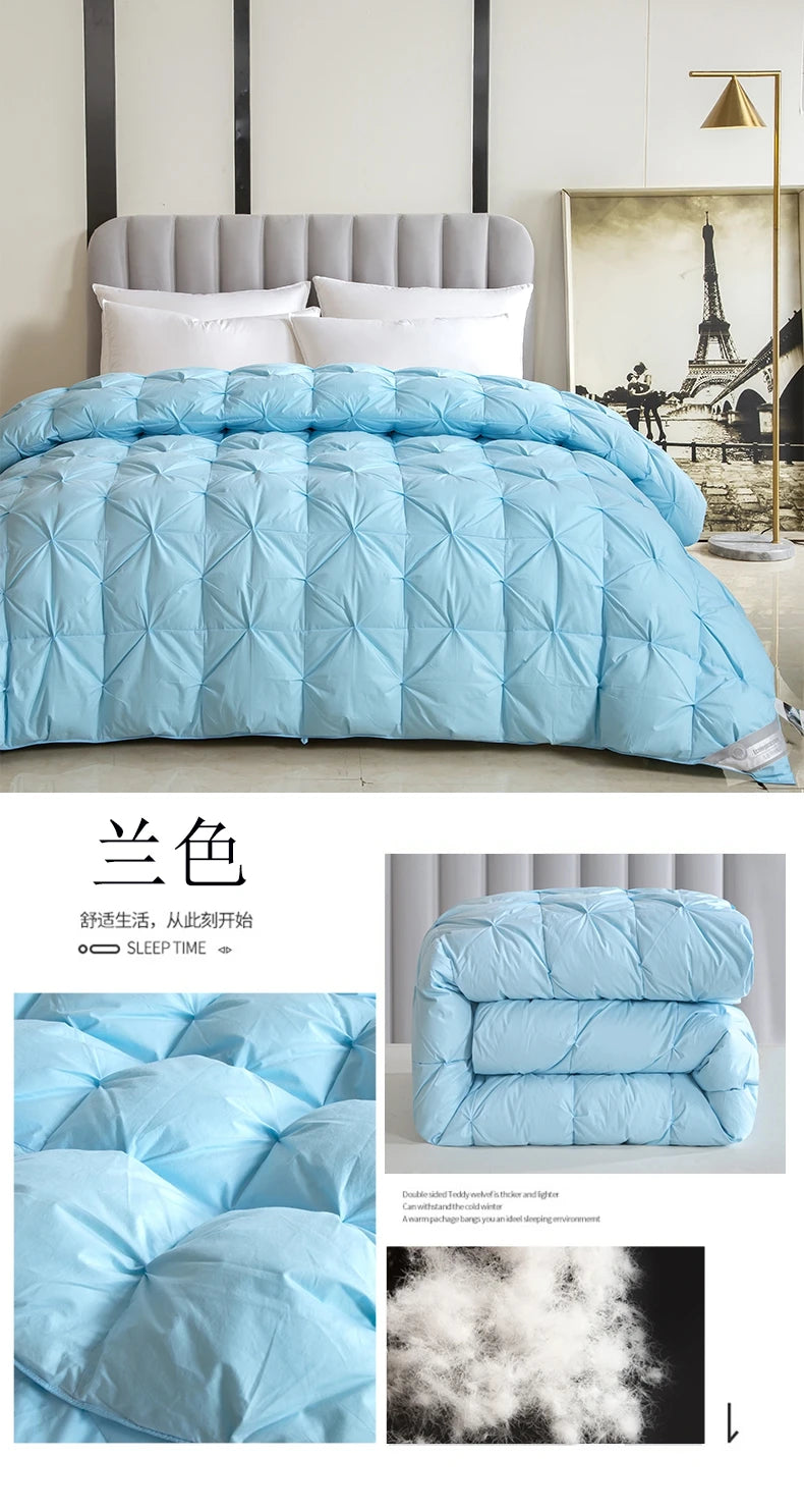 100% white goose down comforter