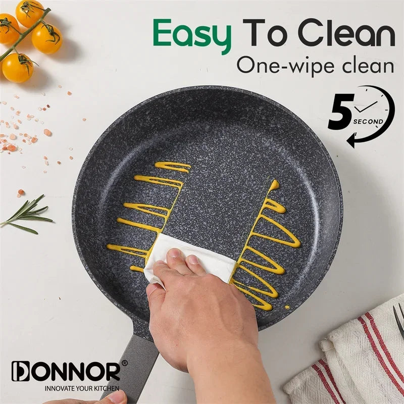 DONNOR Non-stick Pot 12/13/16pcs Cookware Set