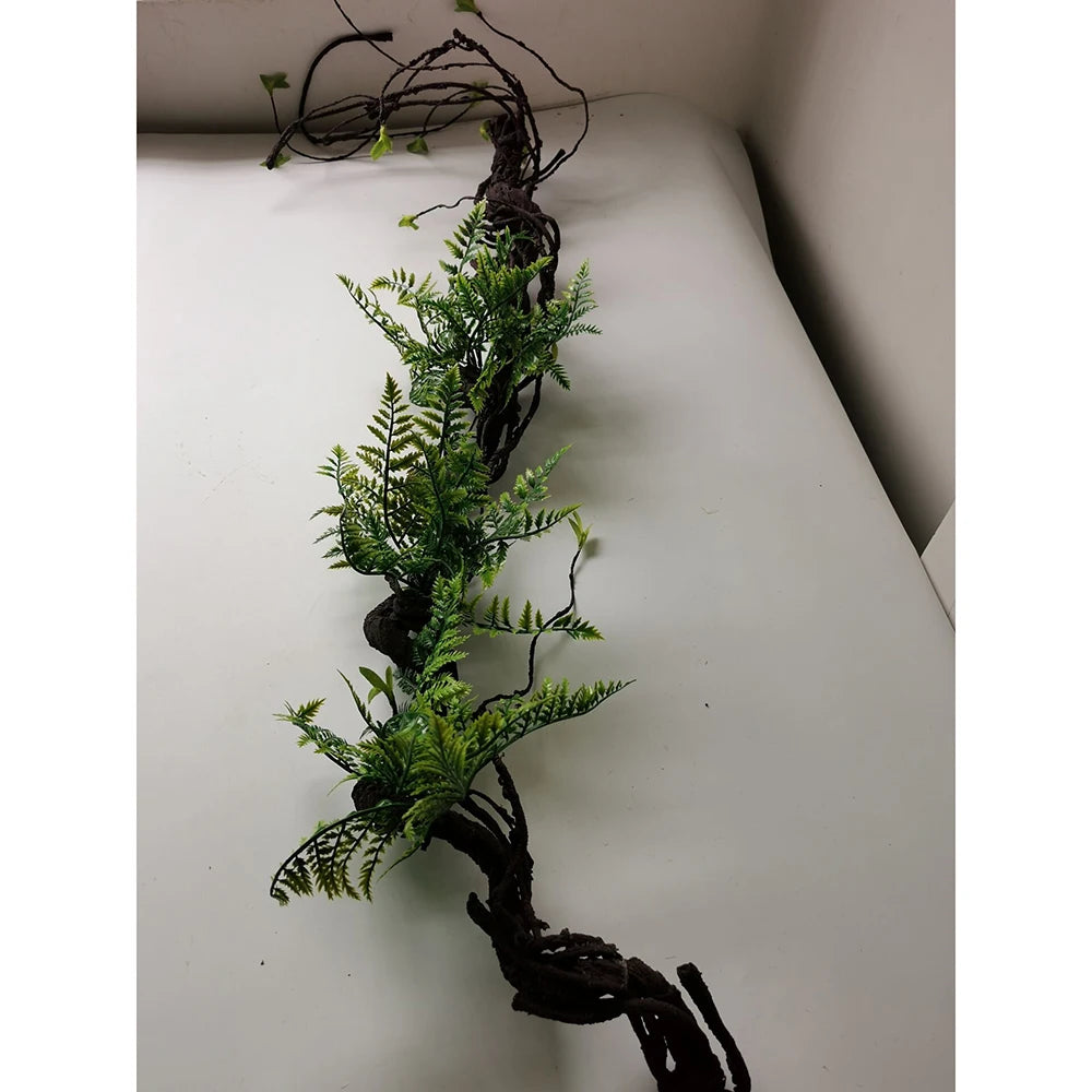 1.75 Meter Artificial Vine Green Leaf Simulation Rose Rattan Plant