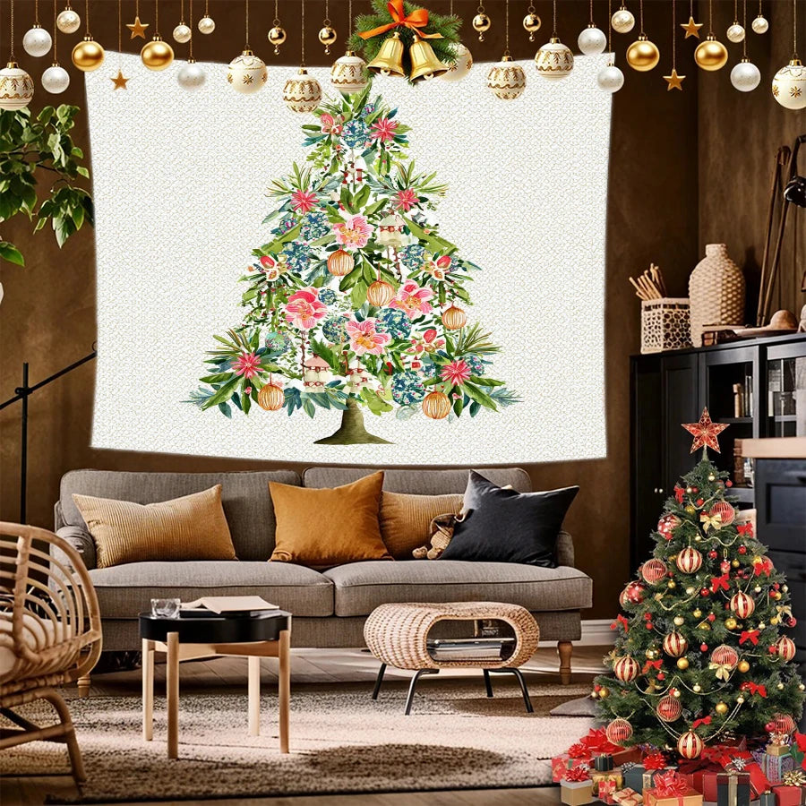Christmas Gifts Tapestry Background Cloth Hanging Cloth Bedroom