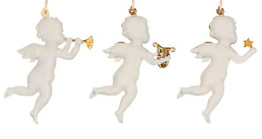 Metal Hand Painted Hanging Christmas Tree Decoration, Holiday Gift