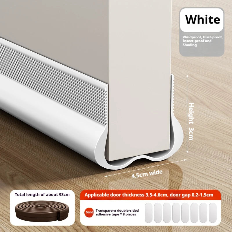 PVC Flexible Door Bottom seal Strip Weatherstrip Under Door Draft Stopper