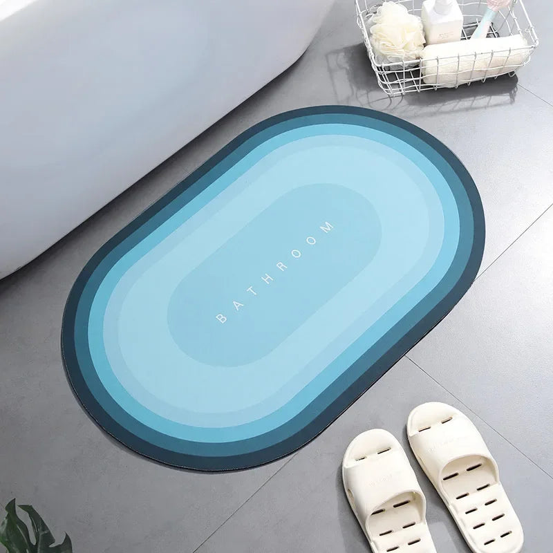Bath Mat Super Absorbent Non Slip Bath Bathroom