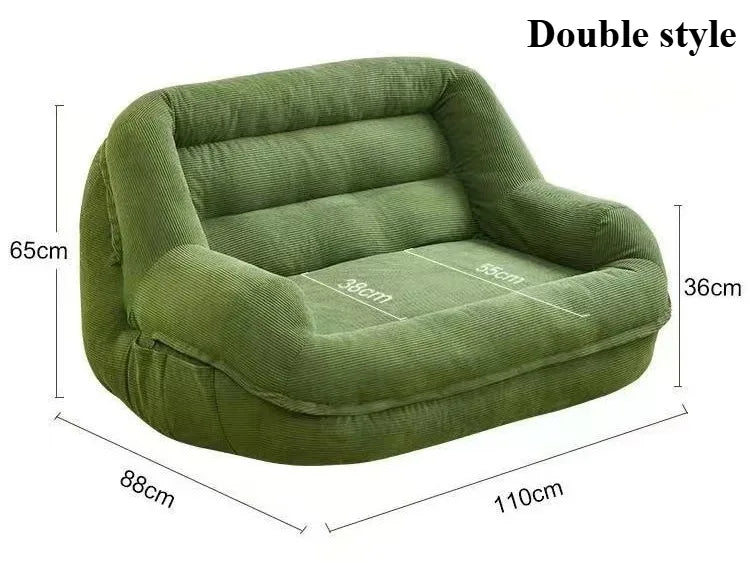 Portable Lazy Sofa Living Room Cheap Single Sofas
