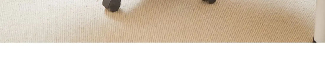 Footrest Wheels Office Chair Kids Velvet