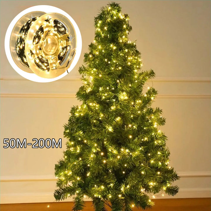 50M-200M String Lights Christmas Garland LED