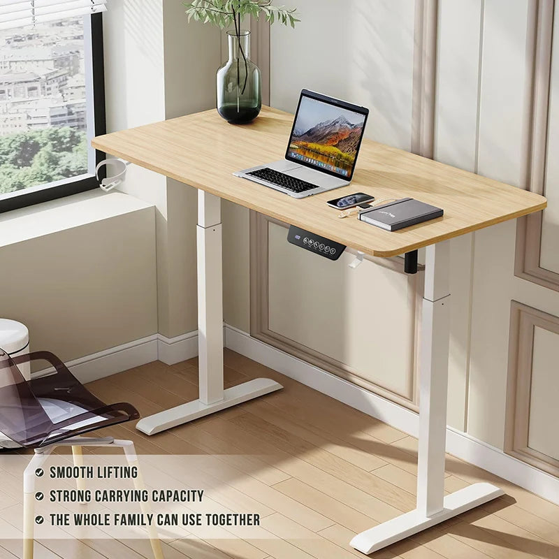 Height Adjustable Desk Motion Electric Sit Stand Up Down Computer Table