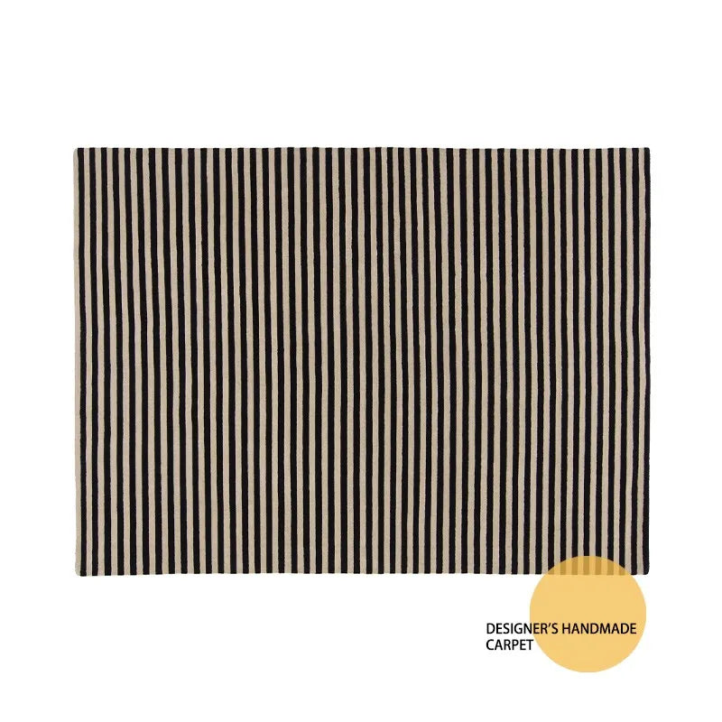 French Retro Rugs for Bedroom Checkerboard Living Room Decoration