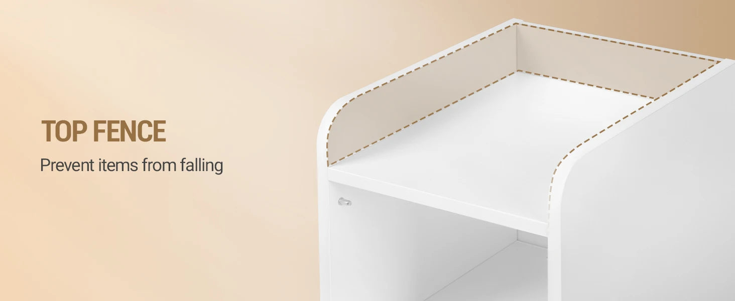 Hzuaneri Bedside Table Set of 2