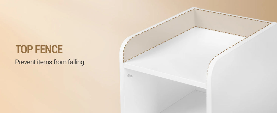 Hzuaneri Bedside Table Set of 2