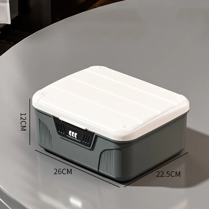 Digital Password Lock Safe Box Passport Medicine Portable Organizer