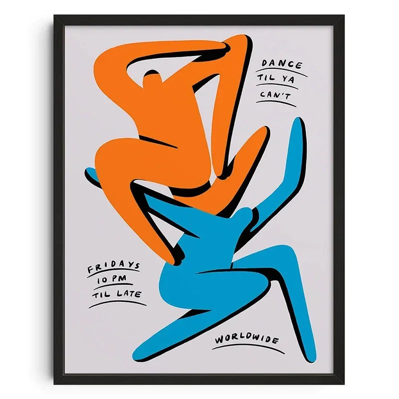 Retro Abstract Nourishing Soul Classic Wall Art