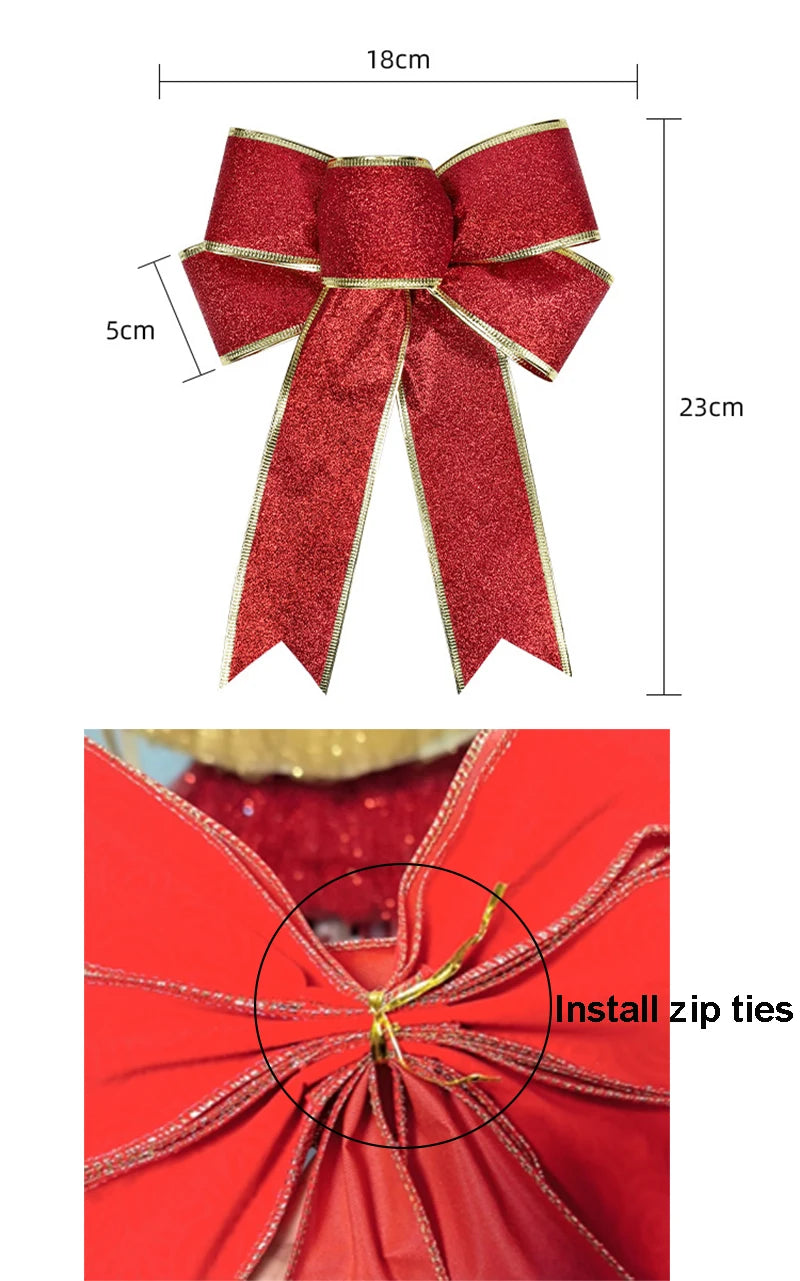 DIY Christmas Trees Set 2.1/2.4/3m Large Christmas Tree Decoration Home