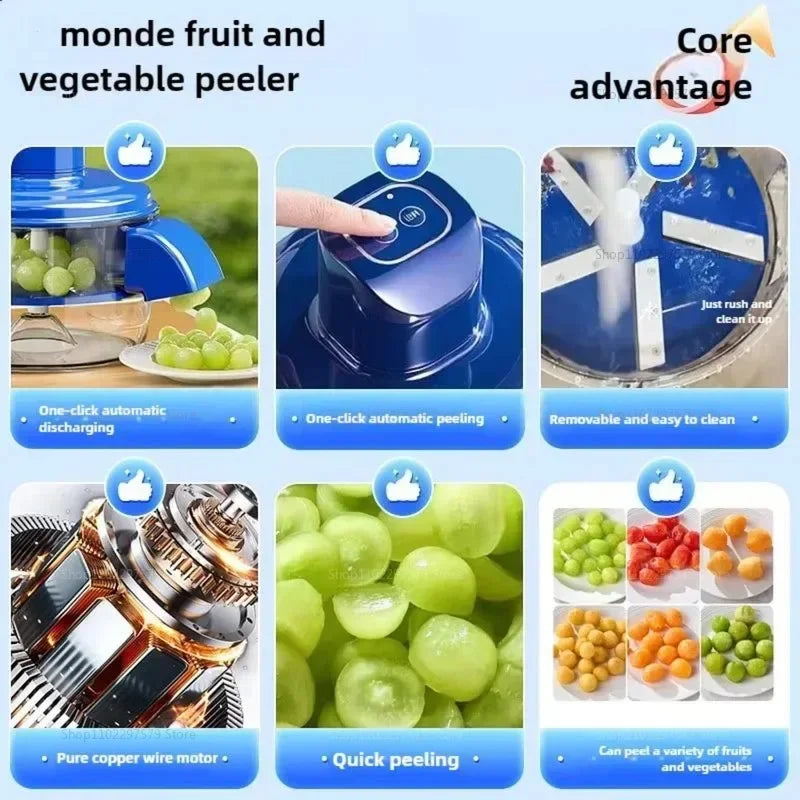 2025 Electric Grape Peeler Machine Kitchen Accessories