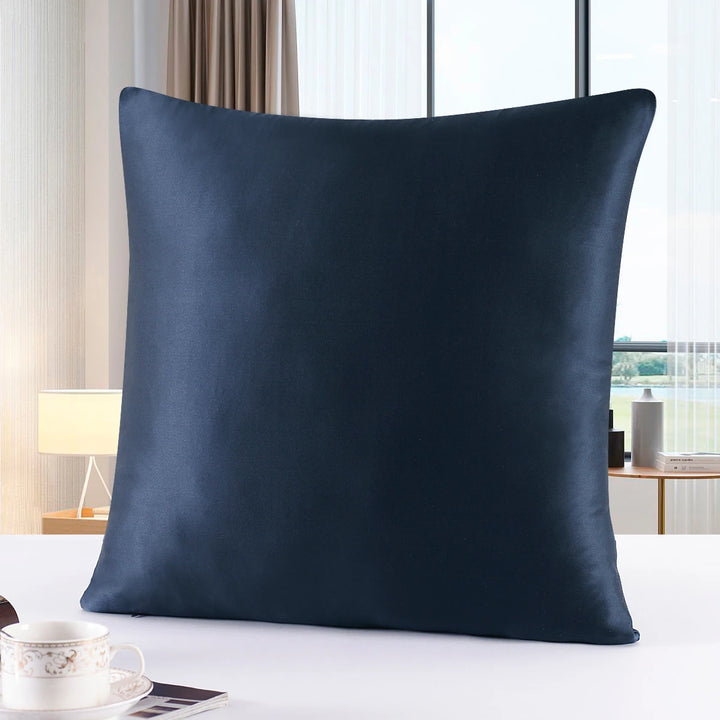 100% Pure Silk Pillowcase With Zipper Cushion Pillow Cover