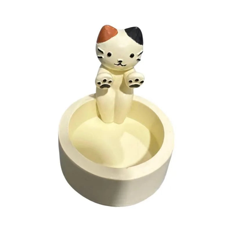 New Creative Cute Kitten Candle Candlestick