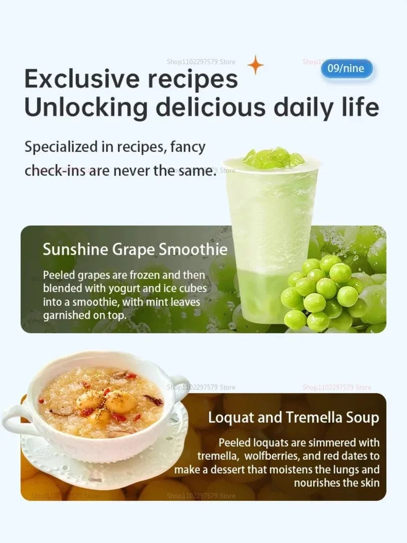 2025 Electric Grape Peeler Machine Kitchen Accessories