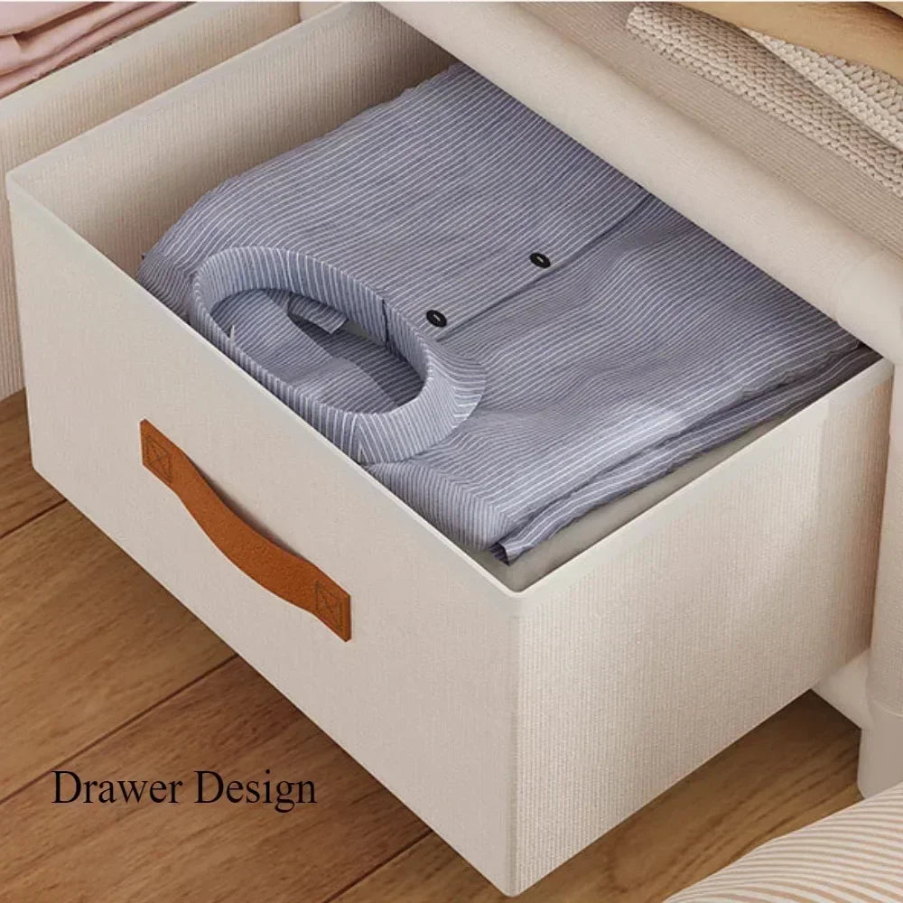 Wardrobe for HomeUse Bedroom Simple and LargeCapacityFabric Cabinet