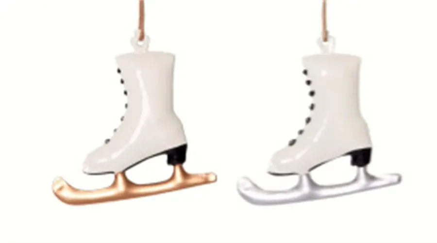 Metal Hand Painted Hanging Christmas Tree Decoration, Holiday Gift