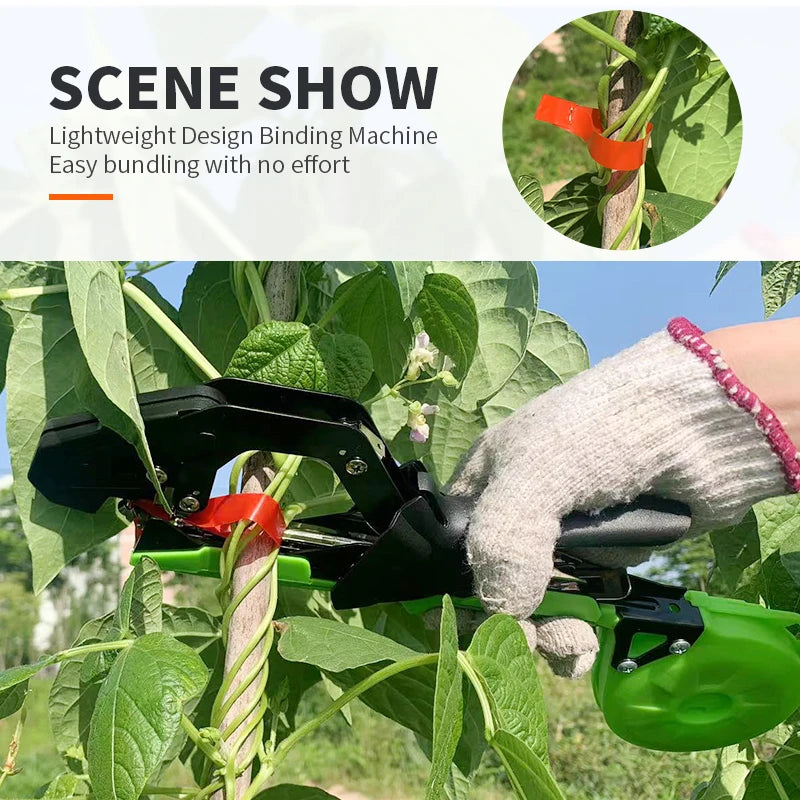 Onnfang Garden Hand Tying Machine Plant Lightweight Garden Tools