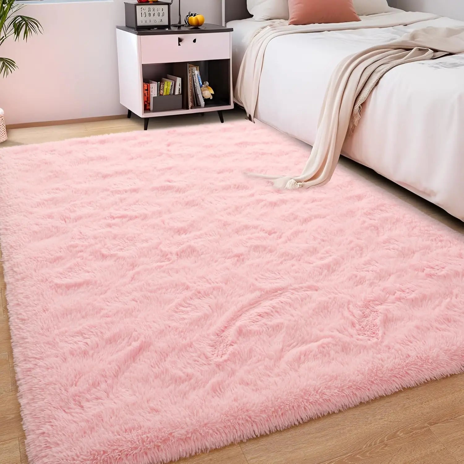 Plush Carpets Fluffy Ultra Soft Indoor Modern Area Rugs