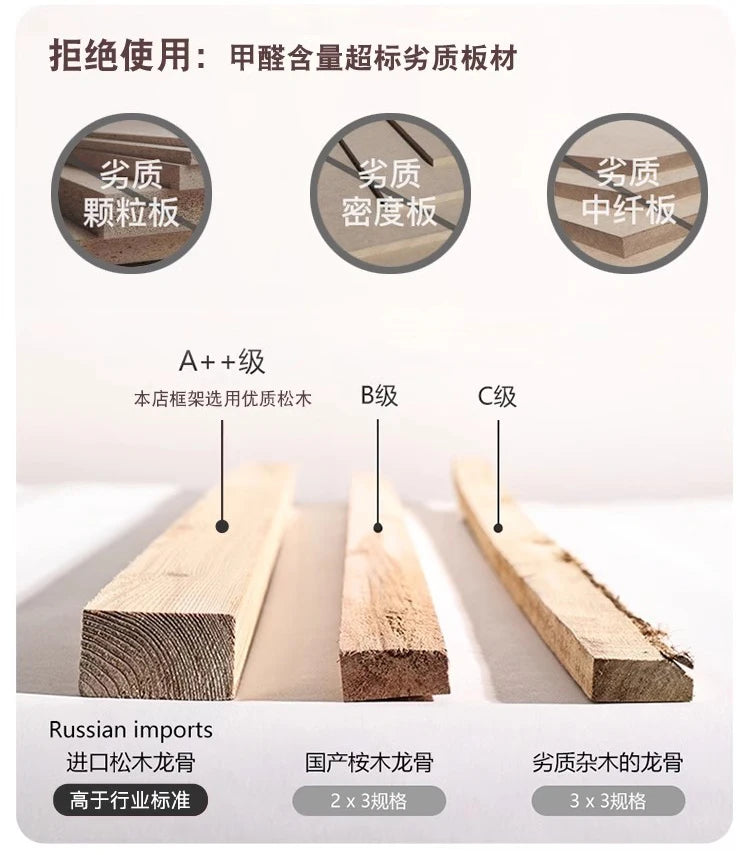 High End European Double Bed Headboard Glamorous Full Size