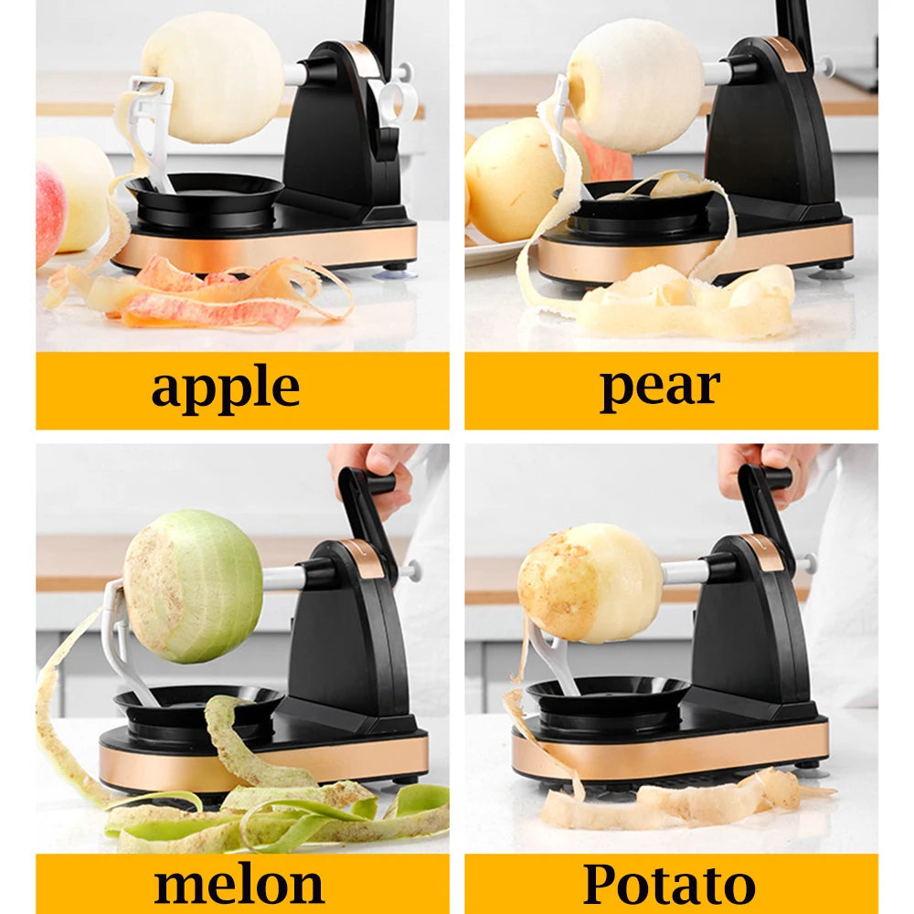 Hand-cranked Apple Pear Peeler Manual Melon Fruit Peeler Potato Automatic