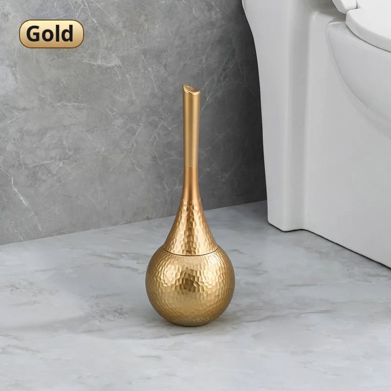 Premium Long Handle Toilet Brush with Holder