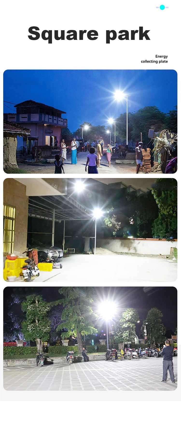 200W Powerful Solar Light Outdoor Solar Street Light