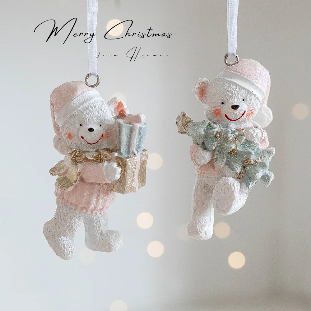 Pendants Creative Christmas Tree Toppers Fashion Santa Claus