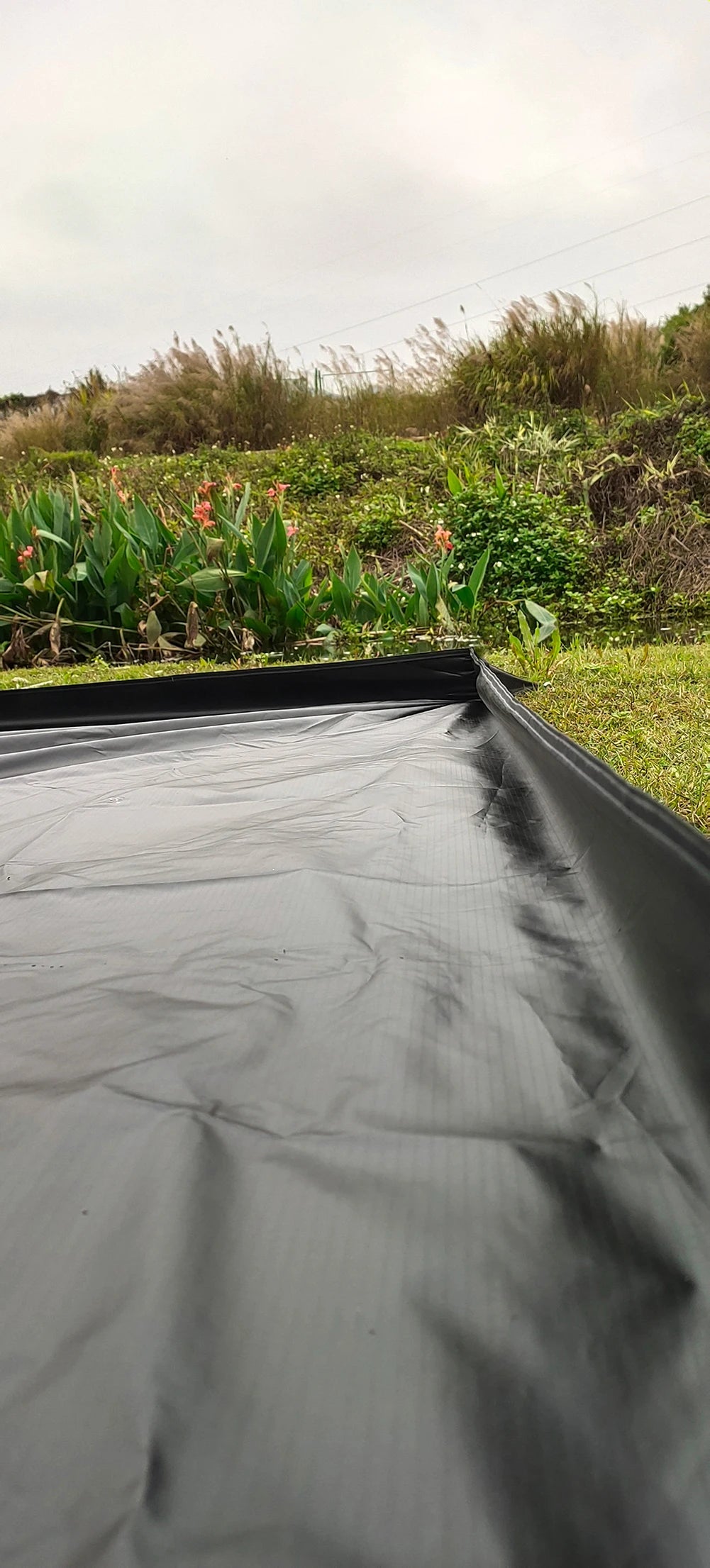 3x3 3D Outdoor Mat Waterproof Camping Oxford Cloth Bottom of Tent 3x4 Large Picnic Mat Camp Bathtub Tent Footprint Beach Blanket