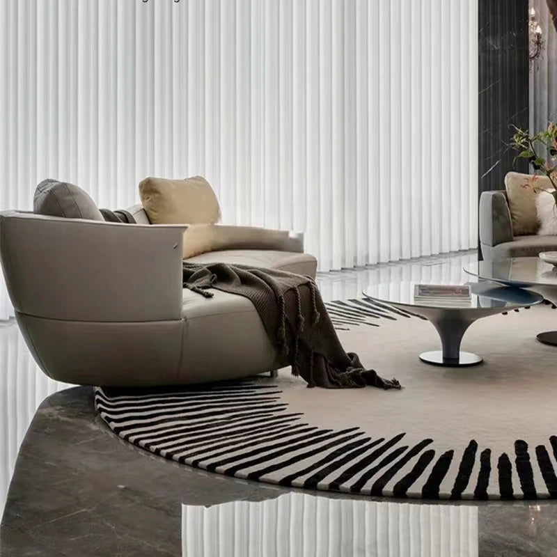 Fluffy Soft Living Room Decoration Carpet Light Luxury Rugs for Bedroom