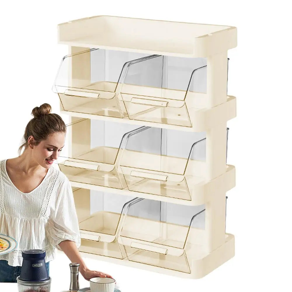 Desktop Tea Bag Organizer Large Capacity Tea Bag Holder Coffee Pod