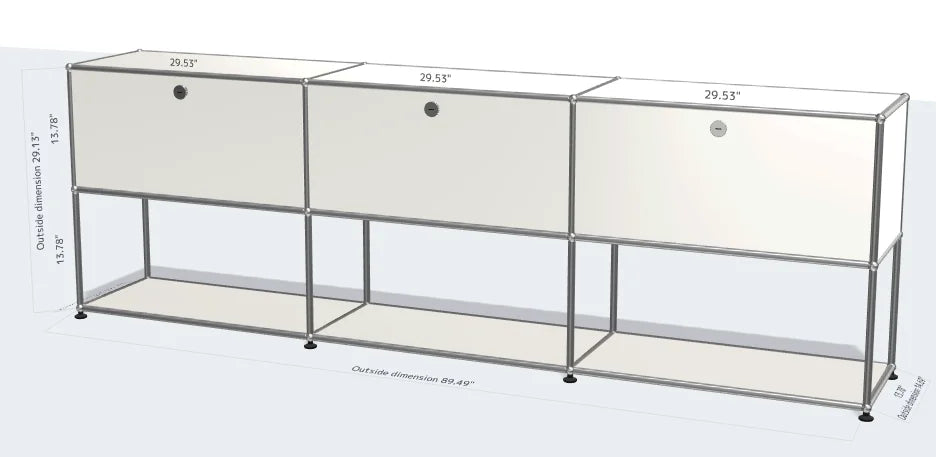 Module Modular DIY Furniture Storage Shelf Sideboard Customized