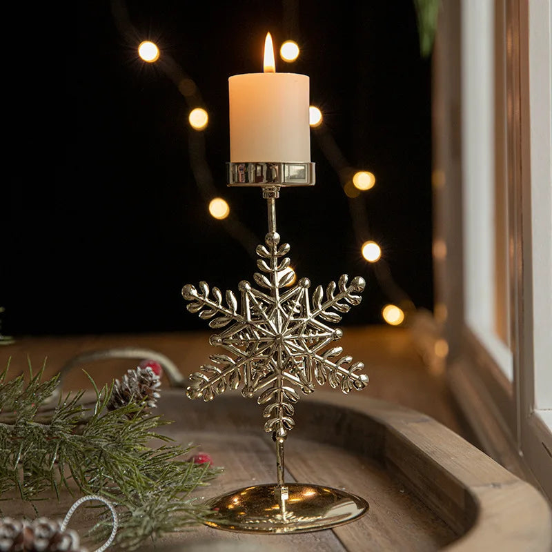Christmas Golden Wrought Iron