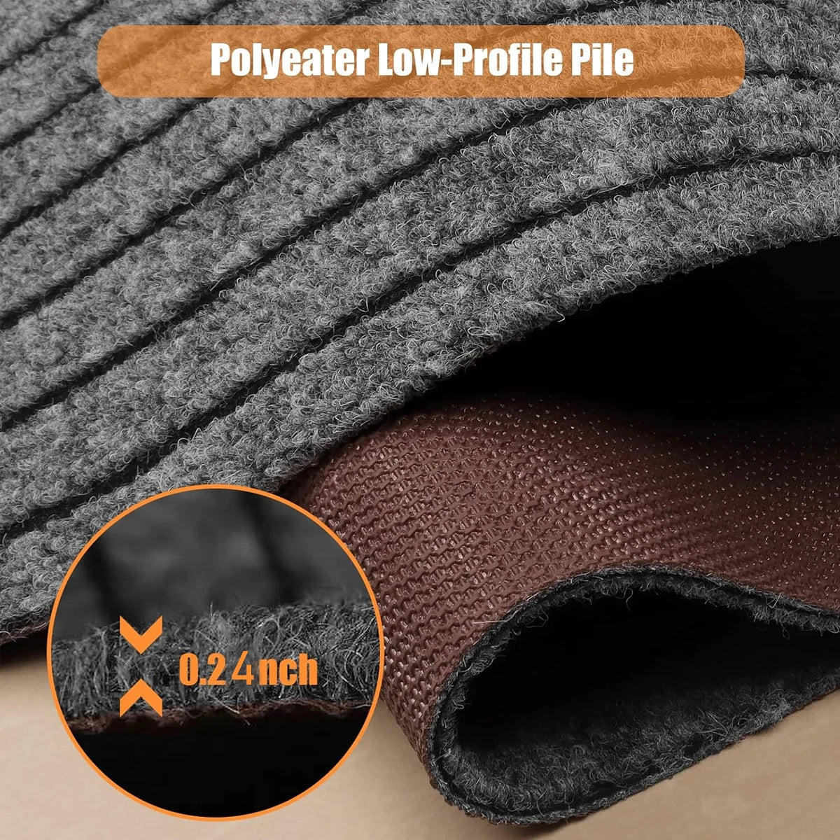 Washable non-slip carpet