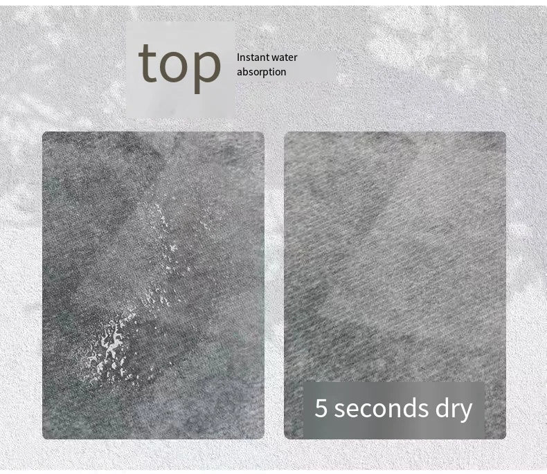 VIKAMA Art Retro Abstract Crystal Pile Carpet