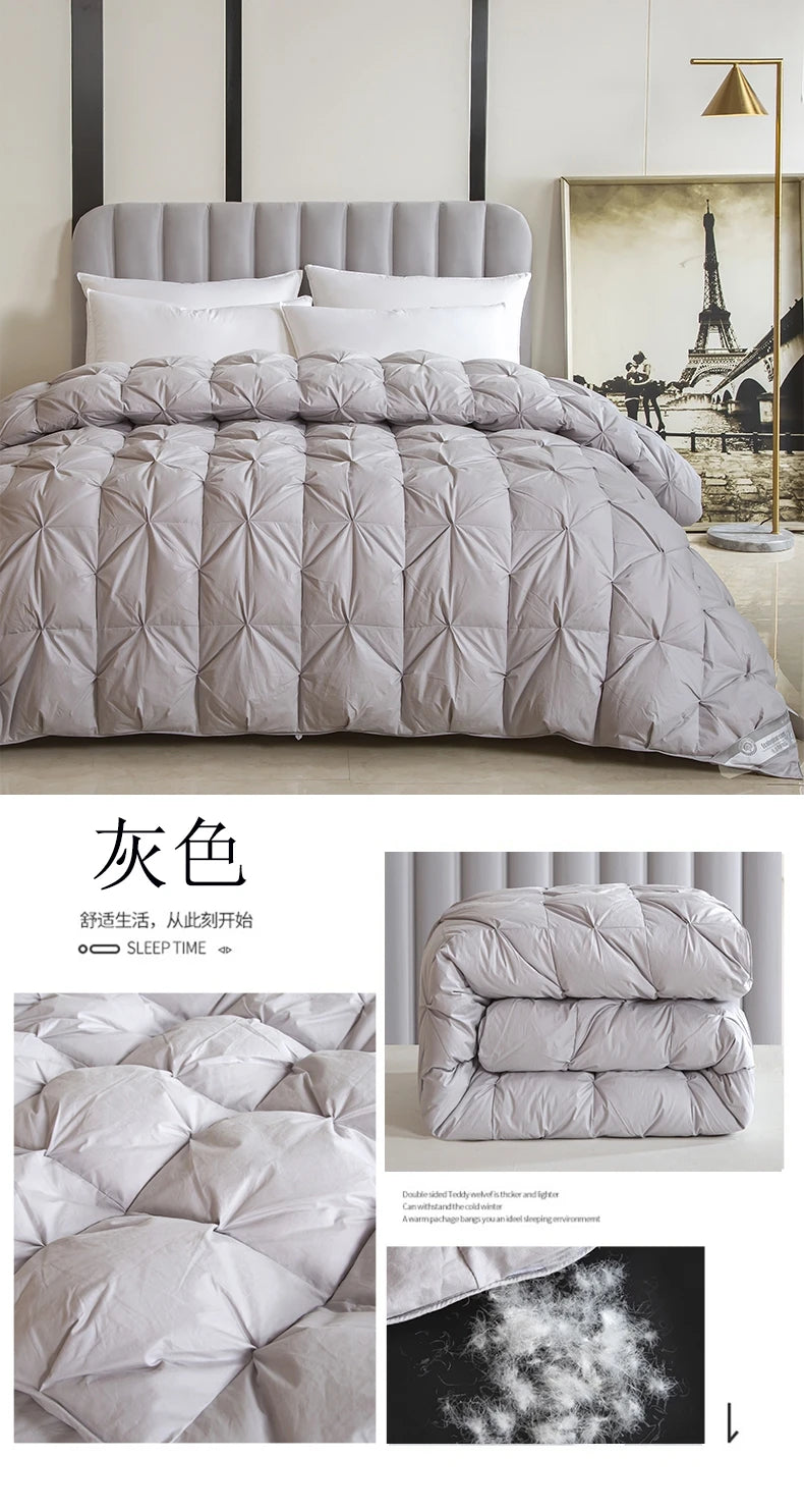 100% white goose down comforter