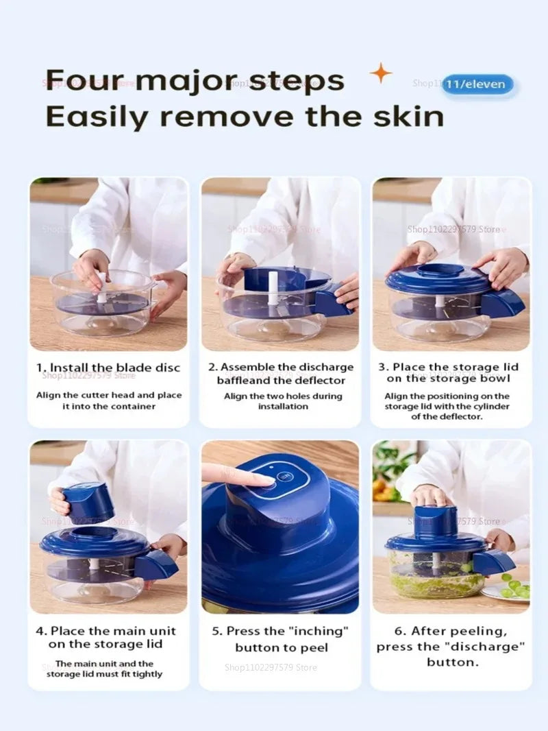 2025 Electric Grape Peeler Machine Kitchen Accessories