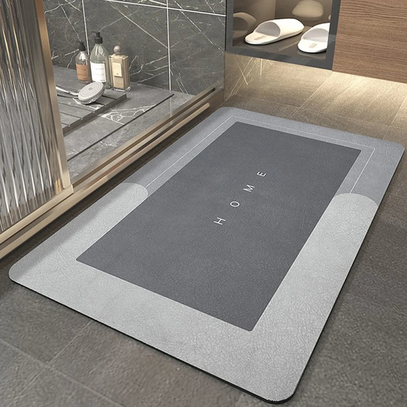 Bath Mat Super Absorbent Non Slip Bath Bathroom
