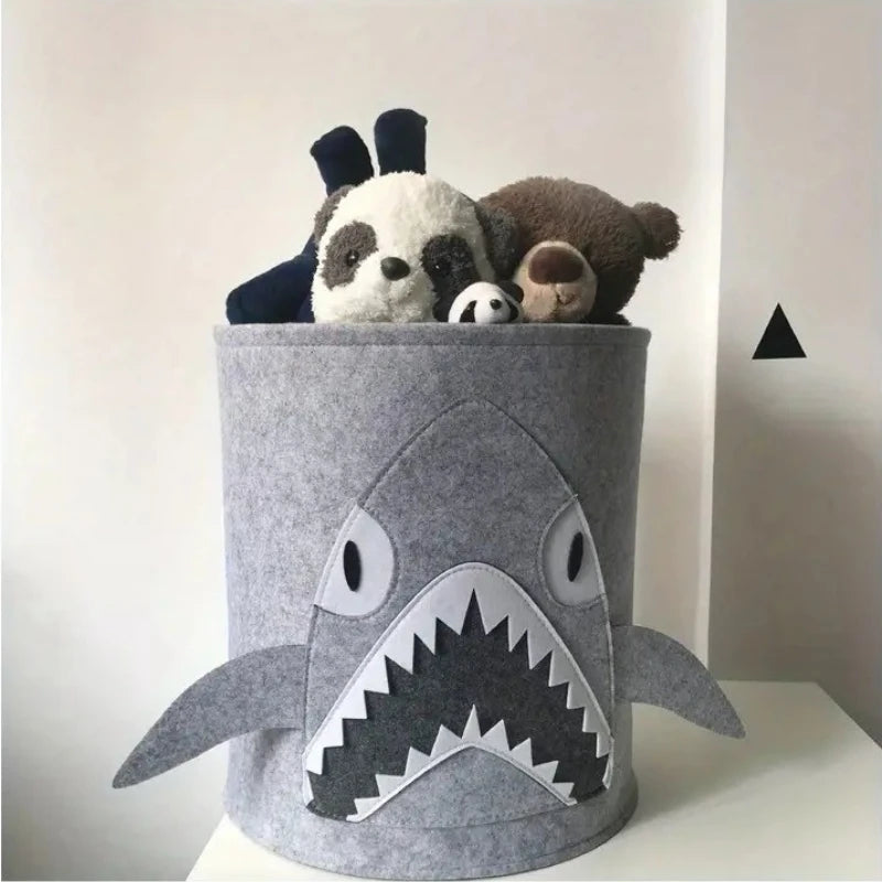 1/2/3/5PCS Baby Storage Basket Panda Dinosaur Cartoon