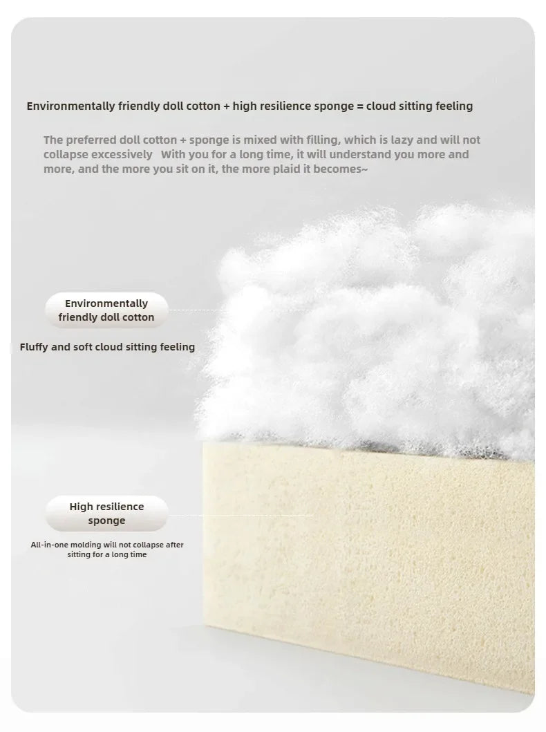 Reclining chair office lunch break folding chair