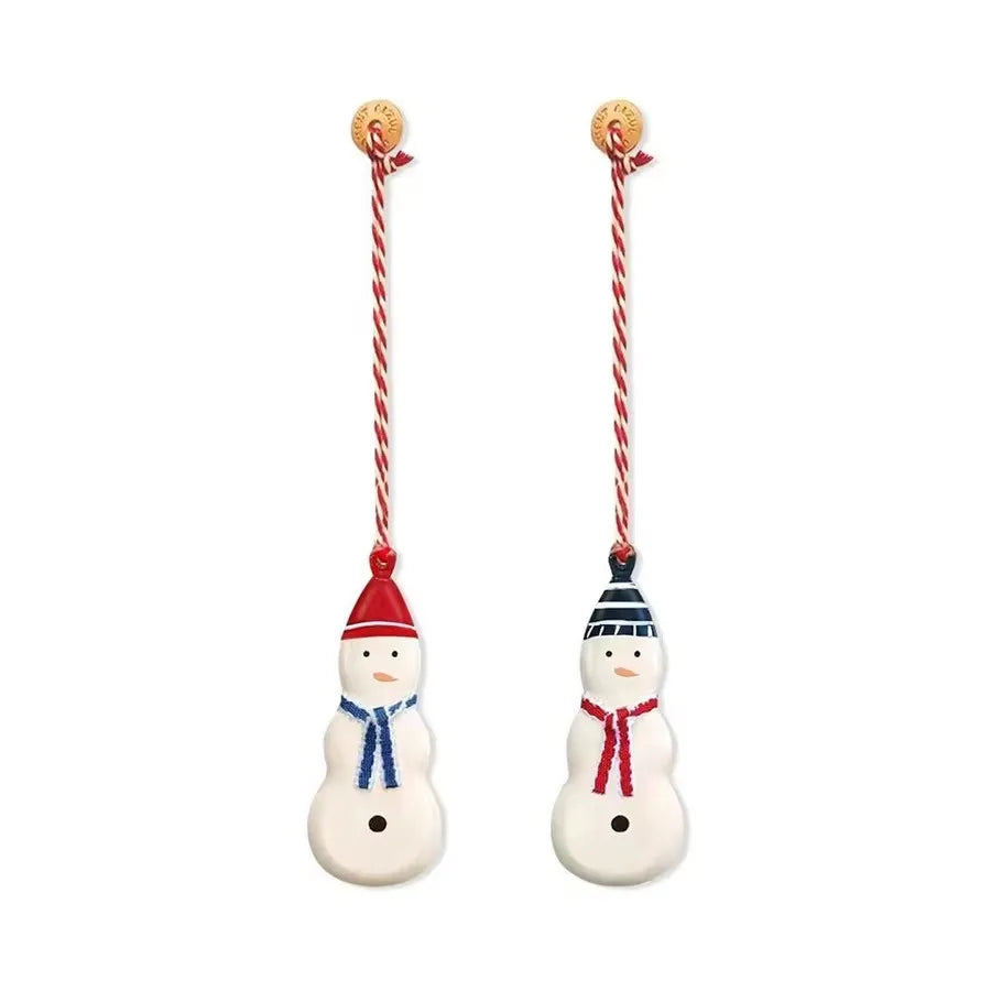 Metal Hand Painted Hanging Christmas Tree Decoration, Holiday Gift