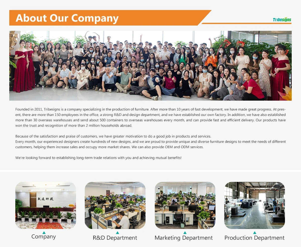 Tribesigns Modern Nightstand, 25.8" Tall Bedside Table with 3 Drawers