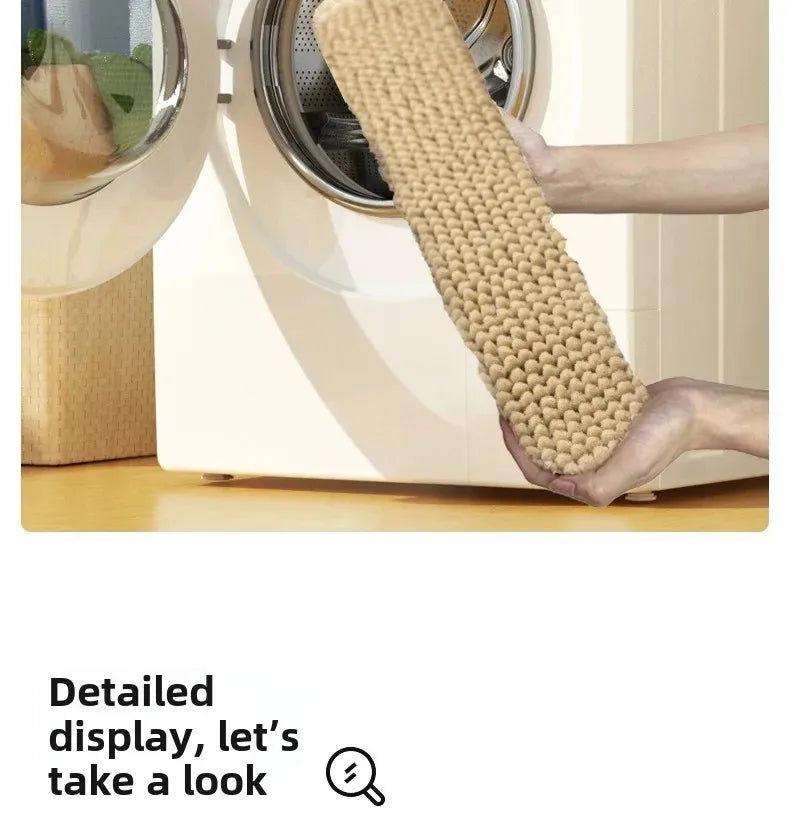 Chenille Bath Mats Encrypted Thickened Short Plush Strong