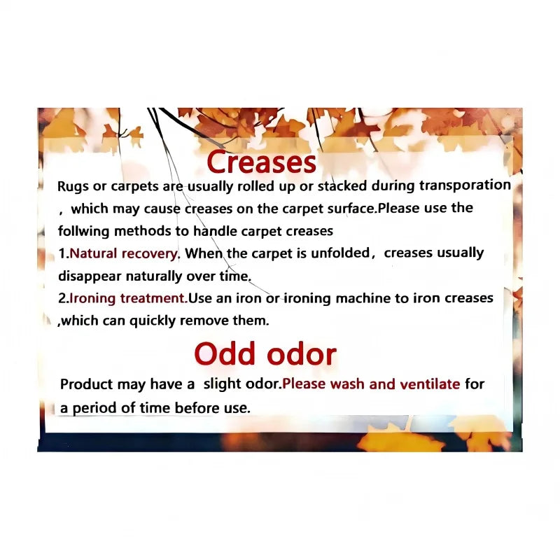 VIKAMA Lovely Cartoon Decoration Kitchen Carpet