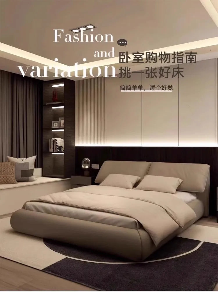 High End European Double Bed Headboard Glamorous Full Size