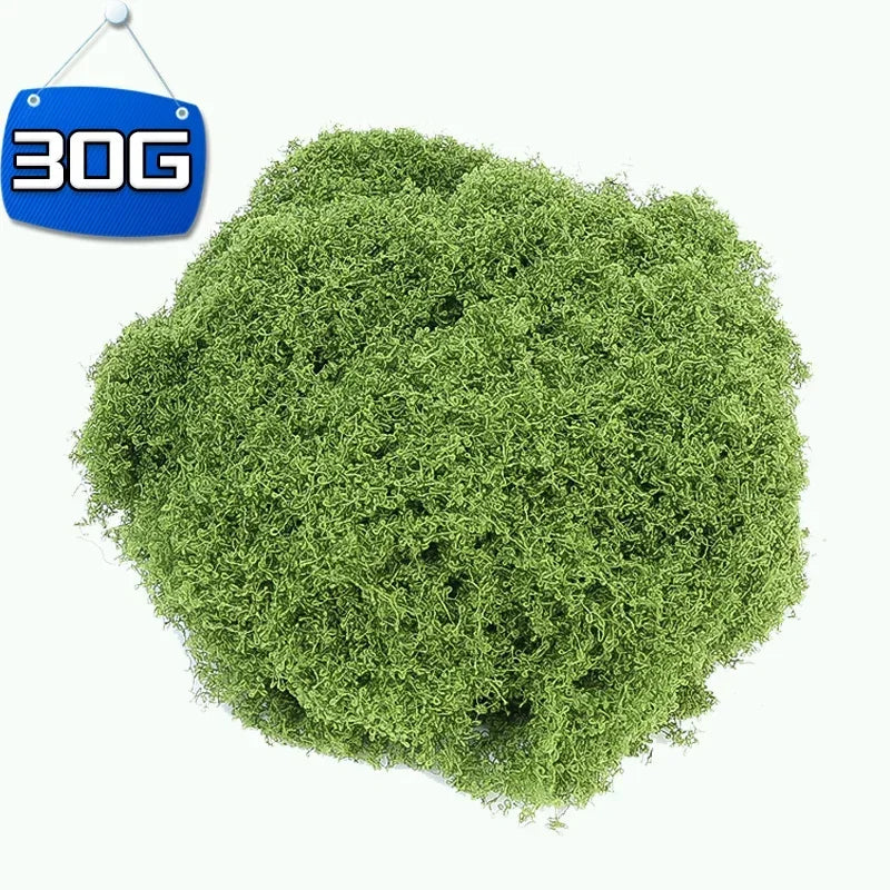 500/30G Eternal Artificial Green Moss Lawn Mini Landscape Fake Grass