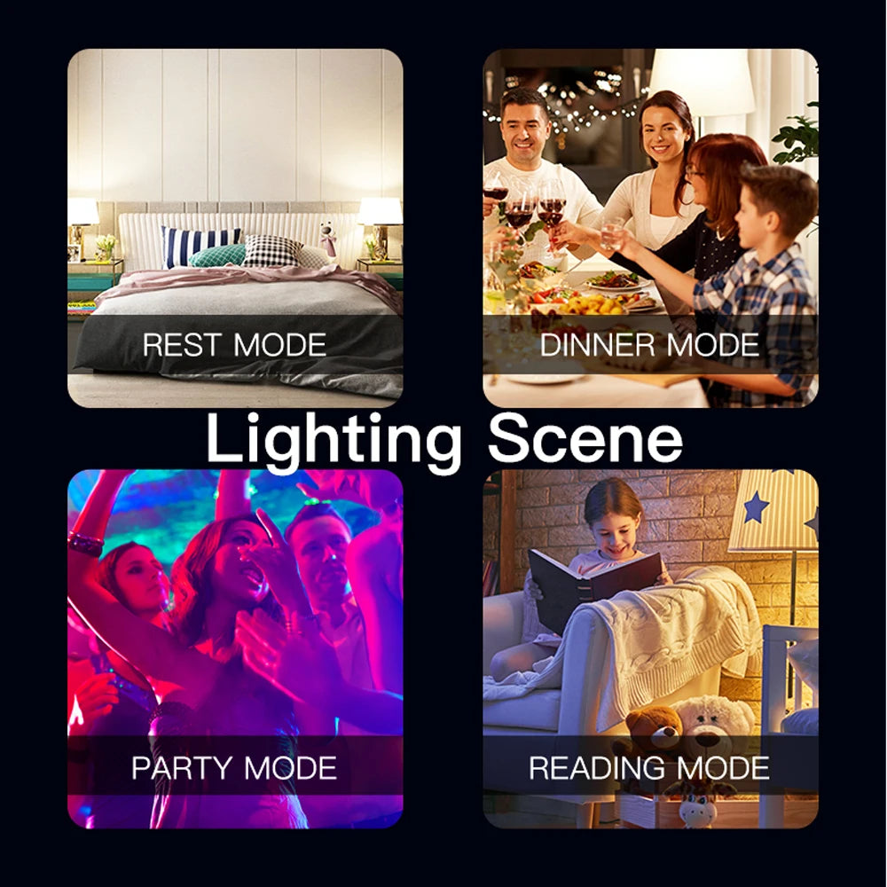 MOES Tuya ZigBee GU10 WIFI Smart LED Bulbs RGB C+W White 5W